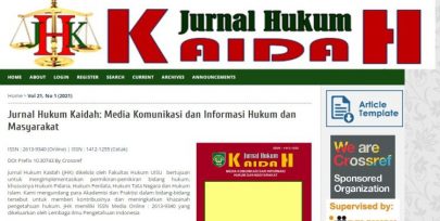 Jurnal Hukum Kaidah Fakultas Hukum UISU Meraih Akreditasi Baru Peringkat 5