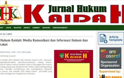 Jurnal Hukum Kaidah Fakultas Hukum UISU Meraih Akreditasi Baru Peringkat 5