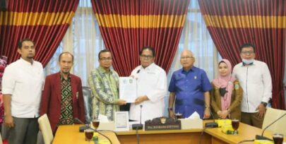 Baskami Ginting Terima Naskah Akademik Perda Disabilitas