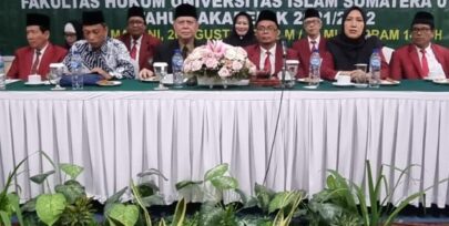 Fakultas Hukum UISU Yudisium 189 Lulusan Sarjana Hukum dan Magister Hukum