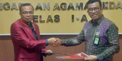 IMPLEMENTASI PROGRAM MBKM : FH UISU DAN PENGADILAN AGAMA MEDAN KELAS I-A TANDATANGANI KERJASAMA