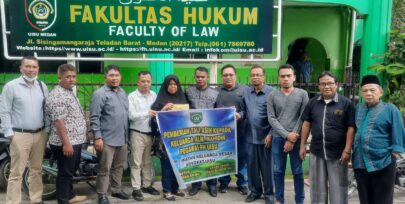Ikatan Keluarga Besar Advokat UISU – IKBA UISU Serahkan Bantuan Tali Asih Untuk Keluarga Almarhum Bapak Maidin Tanjung (Pegawai FH UISU)