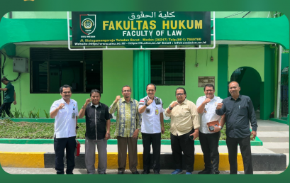 Kepala Rudenim Medan Beradiensi Kepada Pimpinan FH UISU